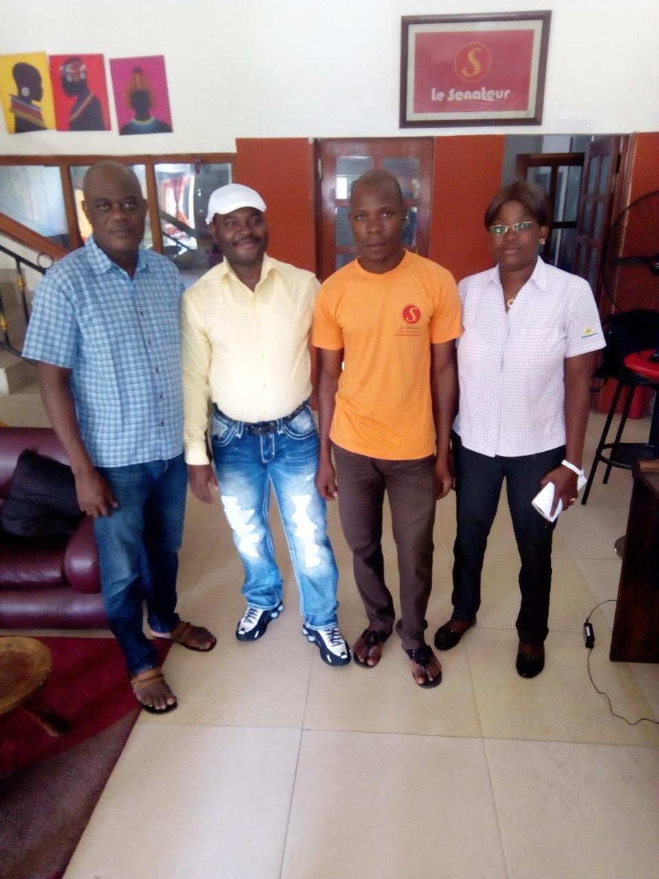 Senateur Hotel Agontinkon Cotonou Buitenkant foto