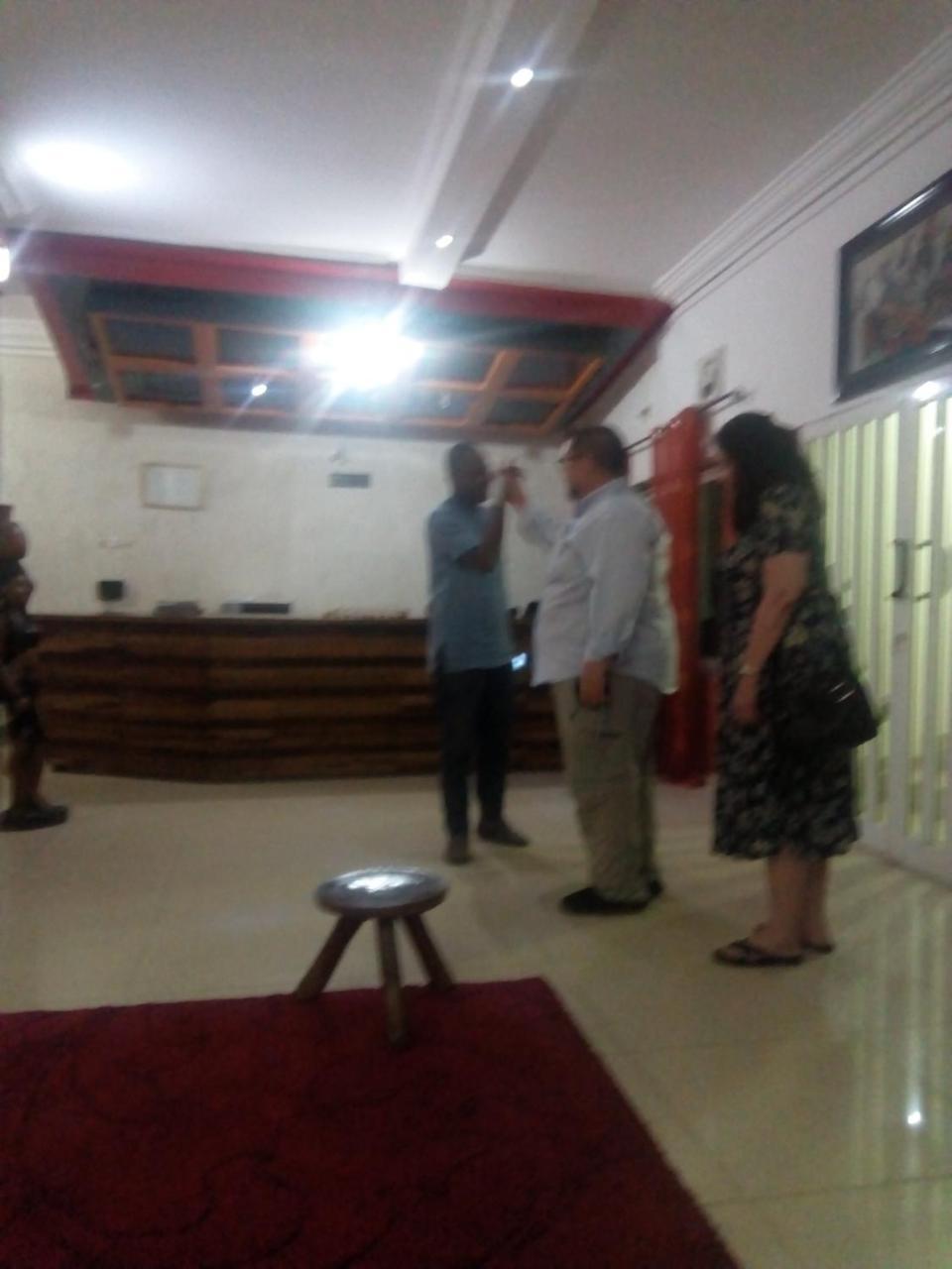 Senateur Hotel Agontinkon Cotonou Buitenkant foto